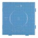 Placa / Pegboard 15x15 cms transparente conectable para midi