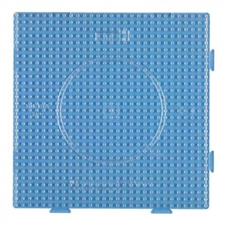 Placa / Pegboard 15x15 cms transparente conectable para midi