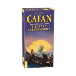 CATAN EXPANSION 5-6 JUGADORES - PIRATAS Y EXPLORADORES