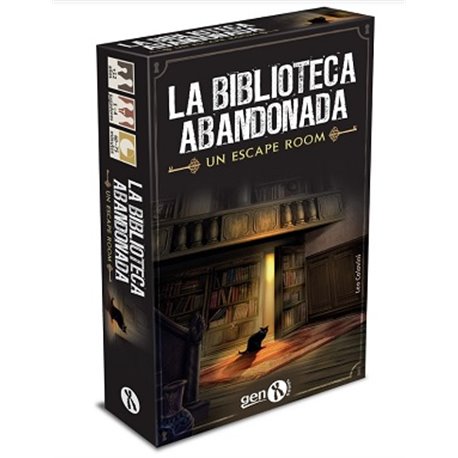 LA BIBLIOTECA ABANDONADA, UN ESCAPE ROOM
