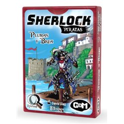 SHERLOCK Q8 PIRATAS: PLUMAS Y BREA