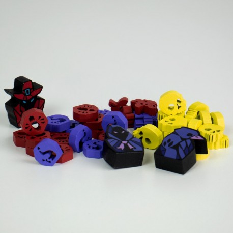 PAGAN - WOODEN TOKEN SET 