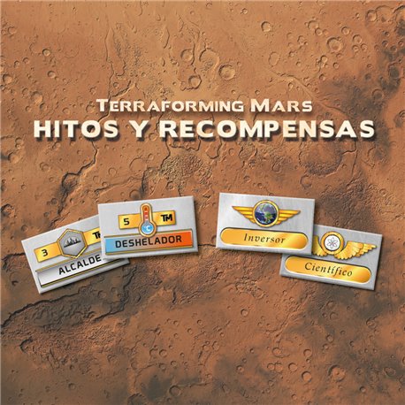TERRAFORMING MARS - HITOS Y RECOMPENSAS