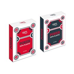 Cartas Póker 100% plástico