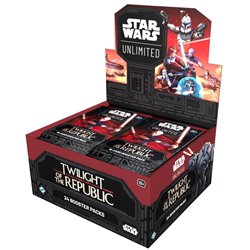 SWU: Twilight of the Republic Caja de 24 sobres Inglés+ 5 sobres promo