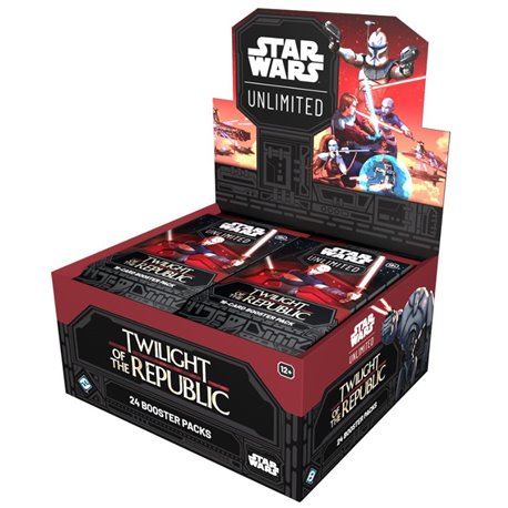 SWU: Twilight of the Republic Caja de 24 sobres Inglés+ 5 sobres promo