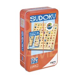 SUDOKU EN CAJA DE METAL