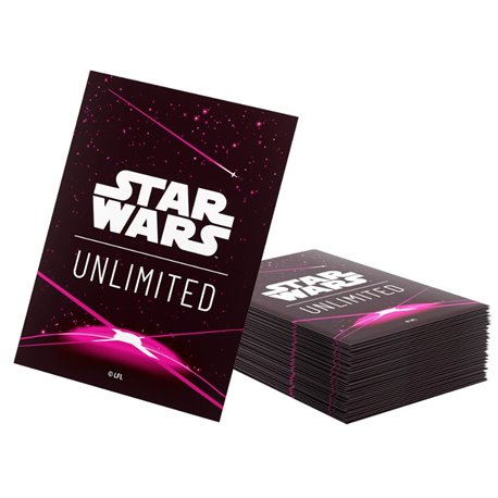 SW: Unlimited Art Sleeves Card Back Magenta