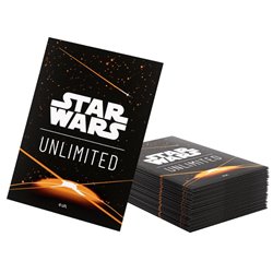 SW: Unlimited Art Sleeves Card Back Orange