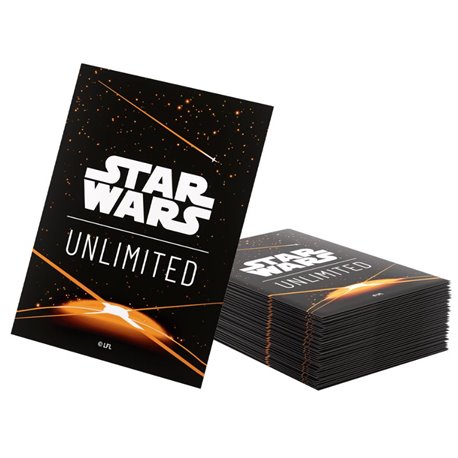 SW: Unlimited Art Sleeves Card Back Orange