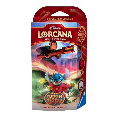 Disney Lorcana: Reign of Jafar - Starter Deck / Ruby & Steel