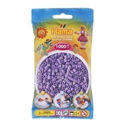 Hama midi violeta pastel 1000 piezas