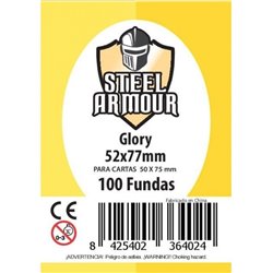 100 FUNDAS TAMAÑO GLORY (52X77MM)