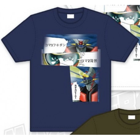 Mazinger Z - Camiseta Viñeta Azul T L