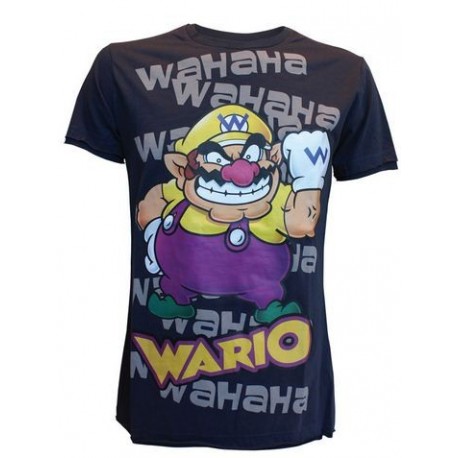 Nintendo Camiseta Wario Talla L
