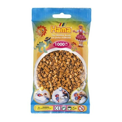 Hama midi marrón claro 1000 piezas