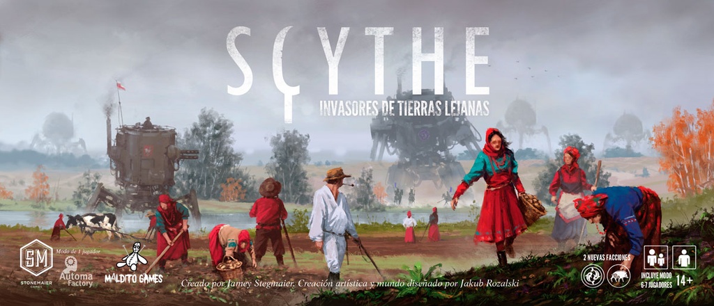 Scythe - INVASORES DE TIERRAS LEJANAS