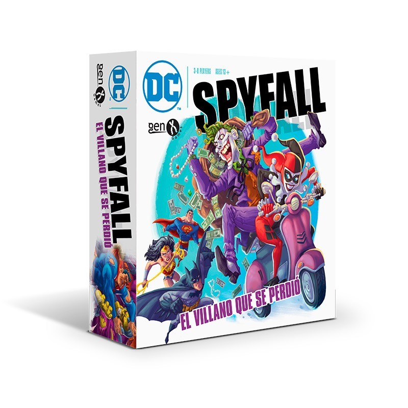 DC SPYFALL - EL VILLANO QUE SE PERDIÓ