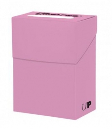 Solid Deck Box Ultra Pro. Para 85 Cartas. Color Hot Pink