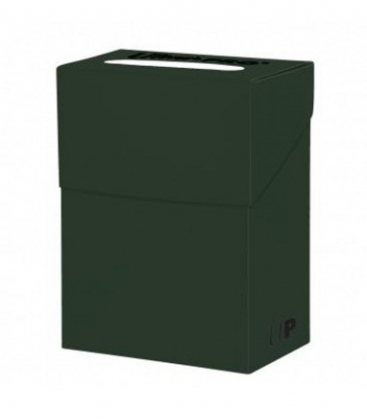 Solid Deck Box Ultra Pro. Para 85 Cartas. Color Forest Green