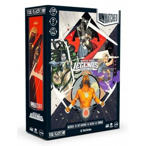UNMATCHED BATTLE OF LEGENDS VOLUMEN 1