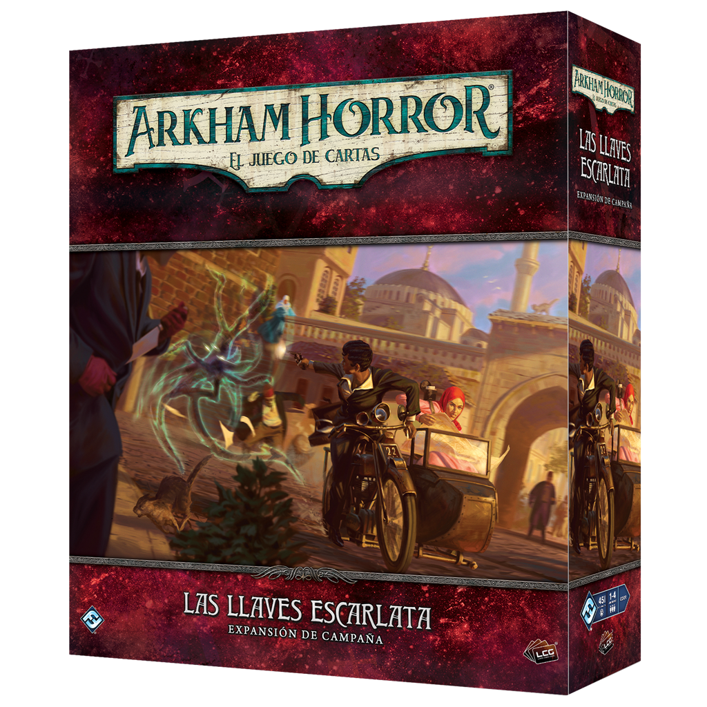ARKHAM HORROR LCG: LAS LLAVES ESCARLATA EXP. CAMPAÑA