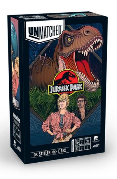 UNMATCHED JURASSIC PARK - DR.SATTLER VS T.REX (INGLÉS)