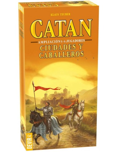 CATAN - CIUDADES Y CABALLEROS 5-6 JUGADORES