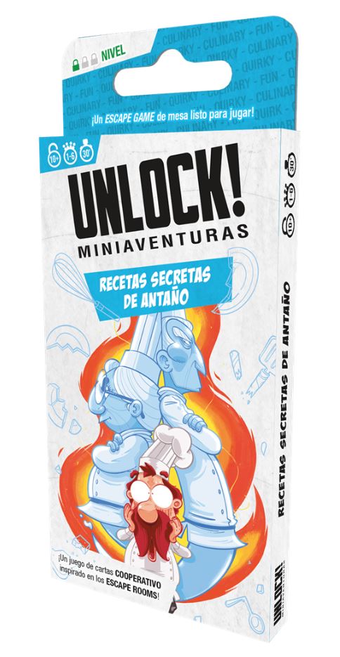 UNLOCK! MINIAVENTURAS RECETAS SECRETAS DE ANTAÑO