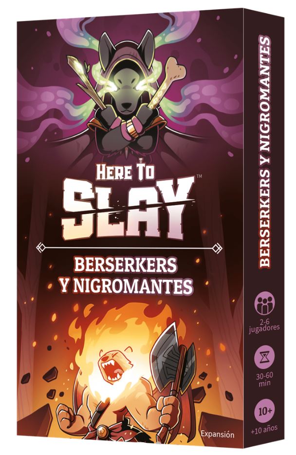 HERE TO SLAY: BERSERKERS Y NIGROMANTES
