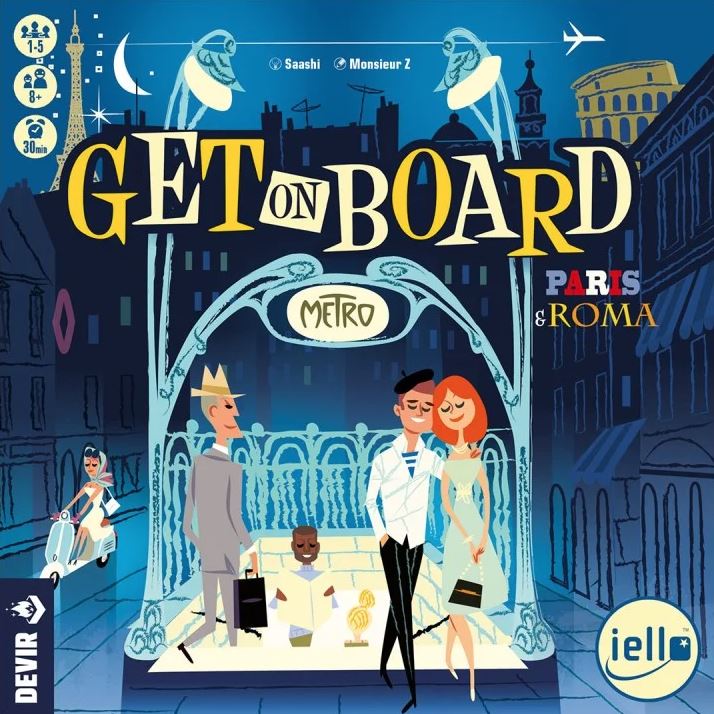 GET ON BOARD PARIS Y ROMA