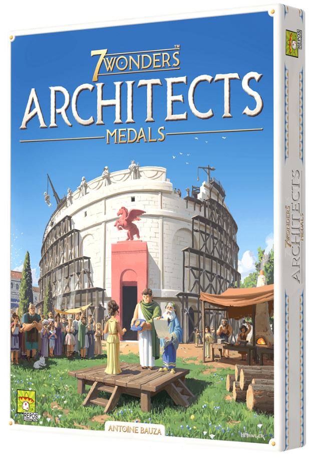 7 WONDERS ARCHITECTS MEDALS