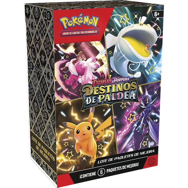POKEMON ESCARLATA Y PURPURA 4.5 DESTINOS DE PALDEA BOOSTER BUNDLE 6PK BOX FEBRERO 202