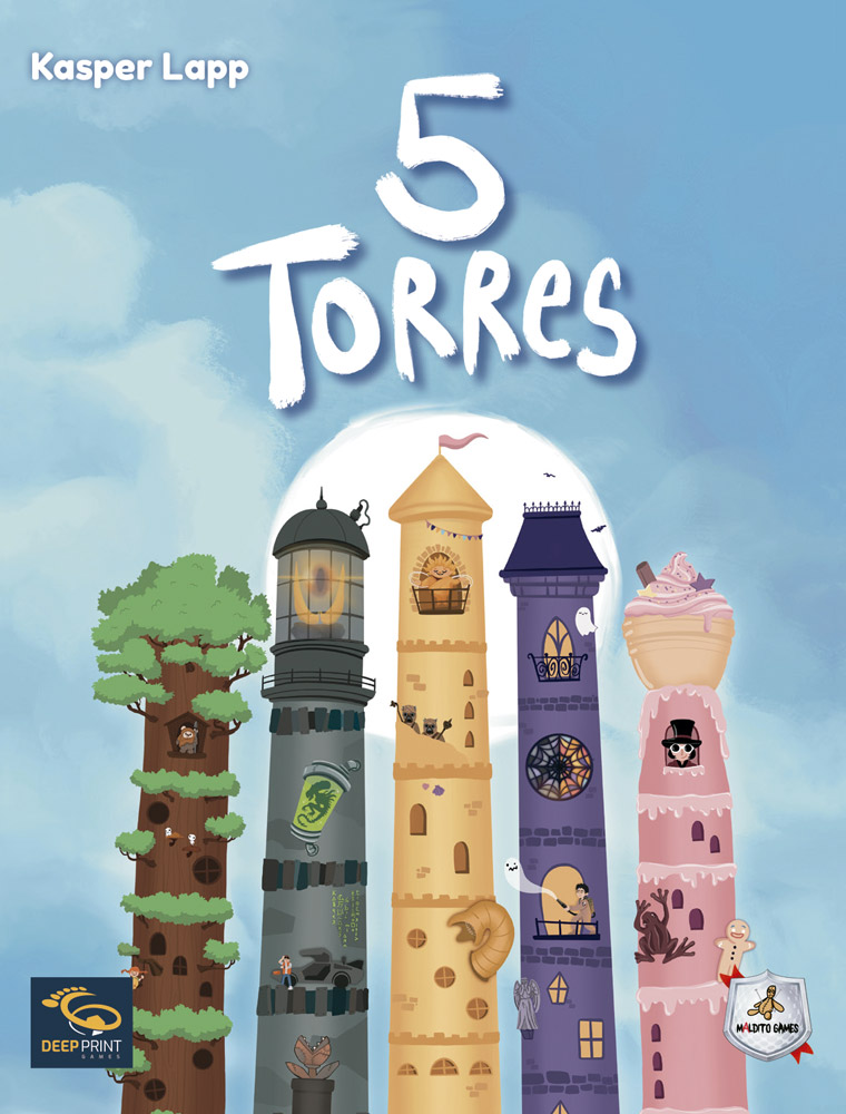5 torres
