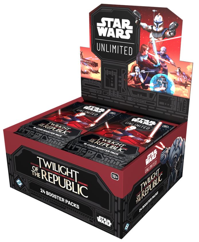 SWU: Twilight of the Republic Caja de 24 sobres Inglés+ 5 sobres promo