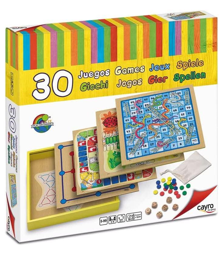 30 JUEGOS DE MADERA CAYRO