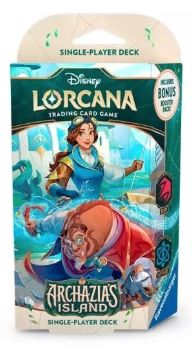 Disney Lorcana TCG Mazo de Inicio Ruby-Zafiro Archazias Island