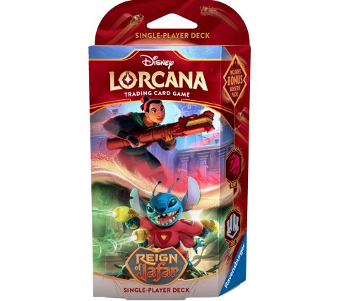 Disney Lorcana: Reign of Jafar - Starter Deck / Ruby & Steel