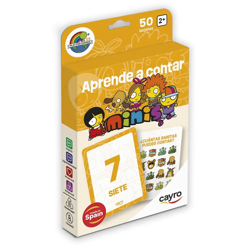 Juego de tarjetas Aprende a contar