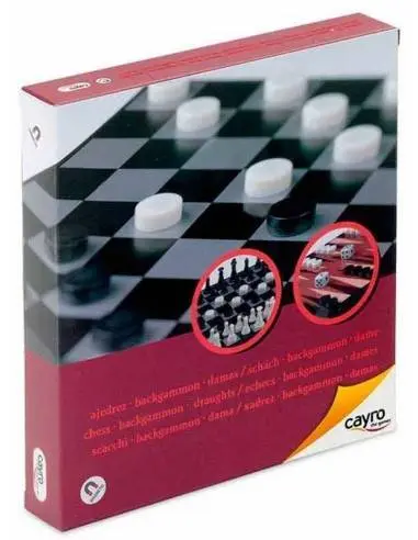 Ajedrez - Damas - Backgammon Viaje