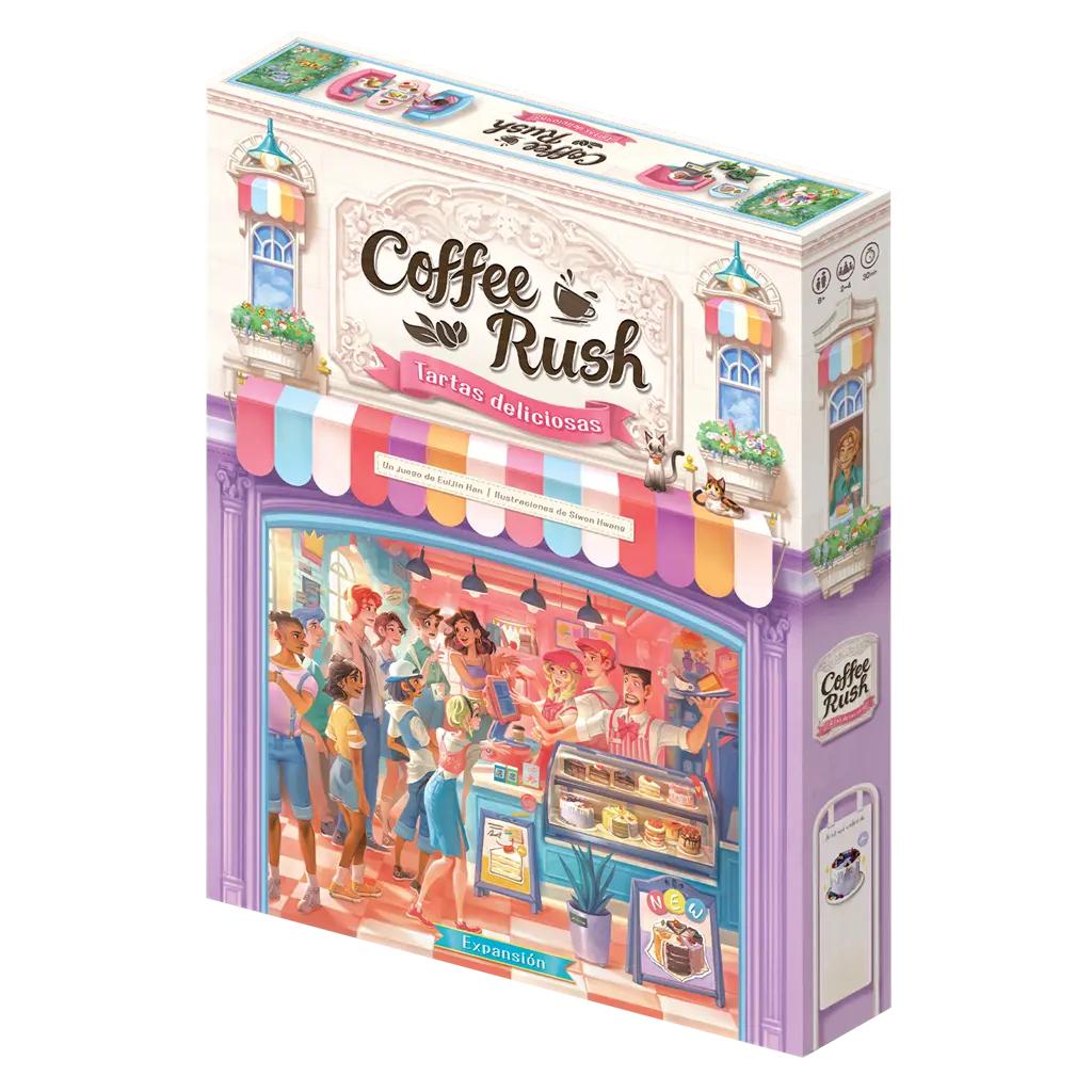Coffee Rush: Tartas deliciosas 