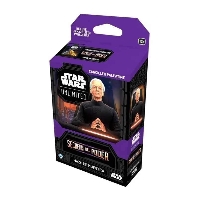 Star Wars Unlimited: Secretos del Poder - Mazo de Muestra Canciller Palpatine