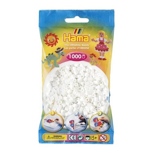 [028178207014] Hama midi blanco 1000 piezas