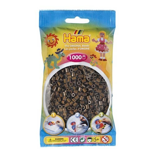 [028178207120] Hama midi marrón 1000 piezas