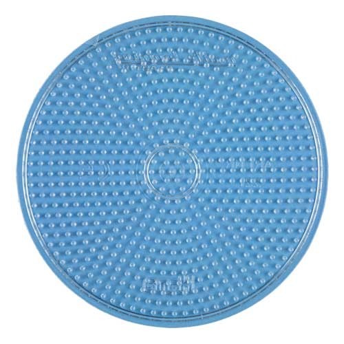 [028178221003] Placa / Pegboard circular grande transparente para Hama midi