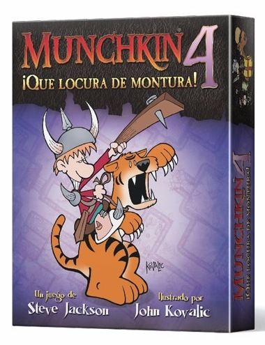[8435407606128] Munchkin 4: ¡Que locura de montura! (Edición revisada)