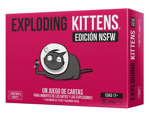 [0810083044132] Exploding Kittens Edición NSFW