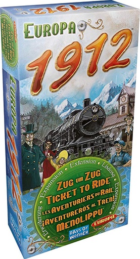 [0824968117712] AVENTUREROS AL TREN - EUROPA 1912