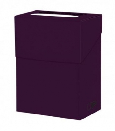[074427852955] Solid Deck Box Ultra Pro. Para 85 Cartas. Color Plum