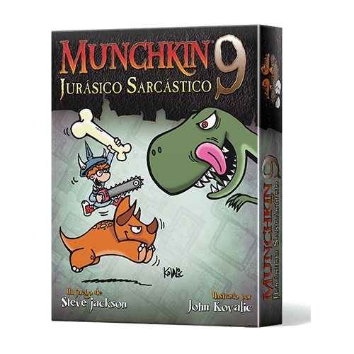 [8435407639669] MUNCHKIN 9: JURASICO SARCASTICO